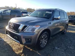 Nissan salvage cars for sale: 2017 Nissan Armada SV