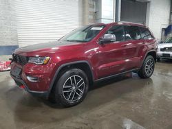 Jeep salvage cars for sale: 2017 Jeep Grand Cherokee Trailhawk