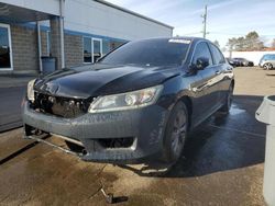 Salvage cars for sale at New Britain, CT auction: 2013 Honda Accord EX