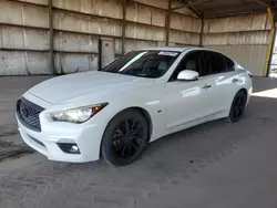 Infiniti Vehiculos salvage en venta: 2018 Infiniti Q50 Luxe