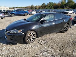 Salvage cars for sale at Memphis, TN auction: 2017 Nissan Maxima 3.5S