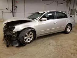 Salvage cars for sale at Wheeling, IL auction: 2003 Nissan Altima Base