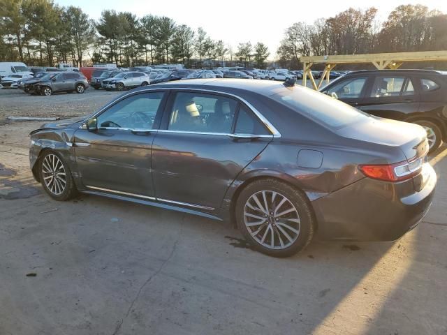 2019 Lincoln Continental Select