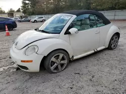 Salvage cars for sale from Copart Knightdale, NC: 2007 Volkswagen New Beetle Triple White