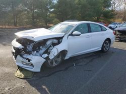 Salvage cars for sale at Exeter, RI auction: 2018 Honda Accord EX