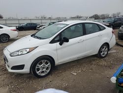 Salvage cars for sale at Kansas City, KS auction: 2014 Ford Fiesta SE