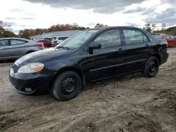 Toyota Corolla salvage cars for sale: 2008 Toyota Corolla CE