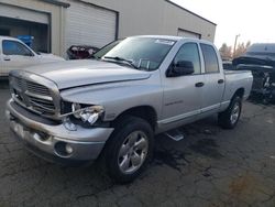 Salvage cars for sale at Woodburn, OR auction: 2005 Dodge RAM 1500 ST