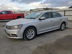 Salvage cars for sale at Bakersfield, CA auction: 2016 Volkswagen Passat S