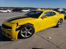 Chevrolet Camaro lt salvage cars for sale: 2013 Chevrolet Camaro LT