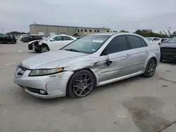 Salvage cars for sale at Wilmer, TX auction: 2007 Acura TL Type S