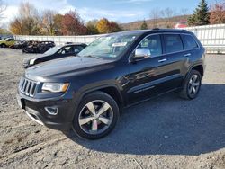 Salvage cars for sale at Grantville, PA auction: 2015 Jeep Grand Cherokee Limited