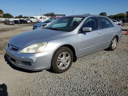 Honda salvage cars for sale: 2007 Honda Accord EX