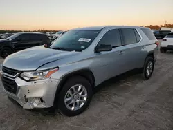 Chevrolet salvage cars for sale: 2021 Chevrolet Traverse LS