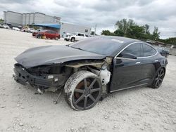 Salvage cars for sale at Opa Locka, FL auction: 2018 Tesla Model S