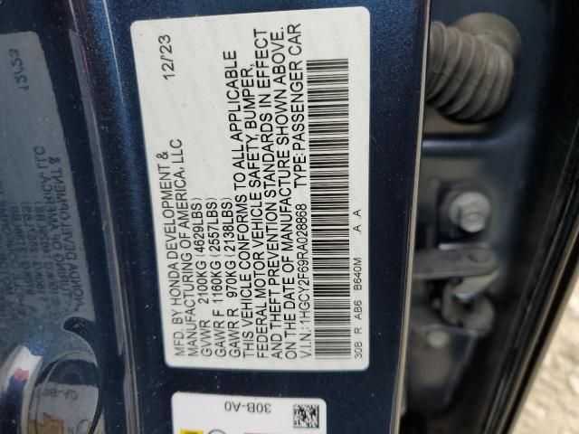 2024 Honda Accord Hybrid EXL