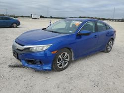 Salvage cars for sale at New Braunfels, TX auction: 2018 Honda Civic LX