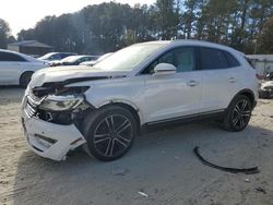 Vehiculos salvage en venta de Copart Seaford, DE: 2017 Lincoln MKC Black Label