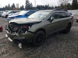 Subaru Vehiculos salvage en venta: 2016 Subaru Outback 2.5I Limited