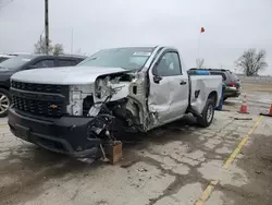 Salvage cars for sale from Copart Pekin, IL: 2019 Chevrolet Silverado C1500