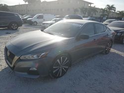 Salvage cars for sale at Opa Locka, FL auction: 2022 Nissan Altima SR