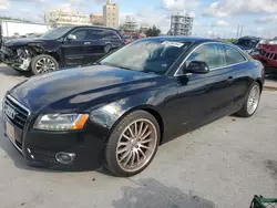 Salvage cars for sale at New Orleans, LA auction: 2009 Audi A5 Quattro