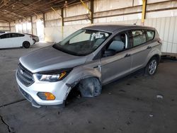 Salvage cars for sale at Phoenix, AZ auction: 2018 Ford Escape S