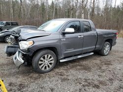 Salvage cars for sale at Cookstown, ON auction: 2014 Toyota Tundra Double Cab Limited