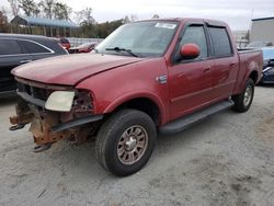 2001 Ford F150 Supercrew en venta en Spartanburg, SC