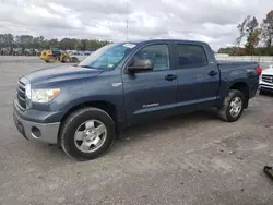 Toyota salvage cars for sale: 2010 Toyota Tundra Crewmax SR5