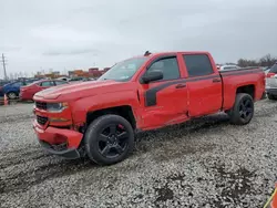 Chevrolet Silverado k1500 Custom Vehiculos salvage en venta: 2018 Chevrolet Silverado K1500 Custom