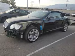 2008 Bentley Continental GTC en venta en Rancho Cucamonga, CA