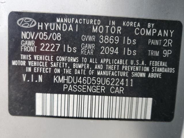 2009 Hyundai Elantra GLS