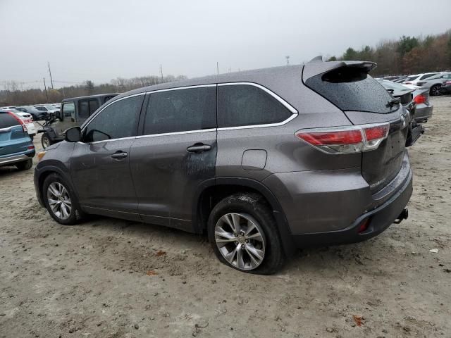 2015 Toyota Highlander LE