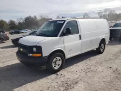 Salvage trucks for sale at Madisonville, TN auction: 2017 Chevrolet Express G2500