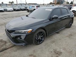 Salvage cars for sale at Los Angeles, CA auction: 2022 Honda Civic Sport