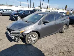 Salvage cars for sale at Van Nuys, CA auction: 2019 Toyota Prius Prime