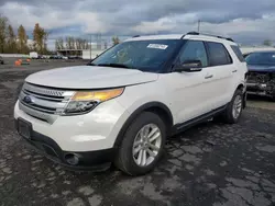 Salvage cars for sale from Copart Portland, OR: 2013 Ford Explorer XLT