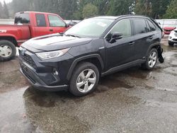 Salvage cars for sale at Arlington, WA auction: 2021 Toyota Rav4 XLE Premium