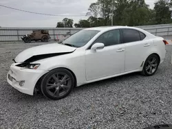 Salvage cars for sale at Gastonia, NC auction: 2010 Lexus IS 250