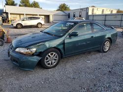 Salvage cars for sale at Prairie Grove, AR auction: 2002 Honda Accord EX