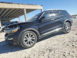 Salvage cars for sale at West Palm Beach, FL auction: 2022 Ford Explorer Limited