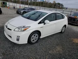 Salvage cars for sale at Spartanburg, SC auction: 2010 Toyota Prius