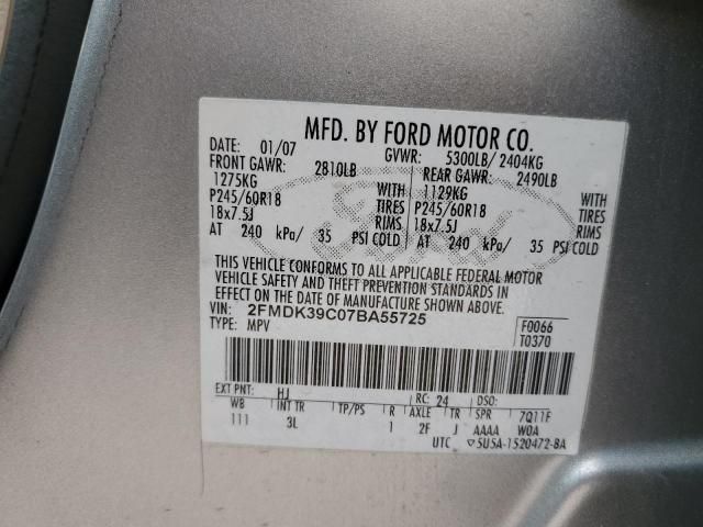 2007 Ford Edge SEL Plus