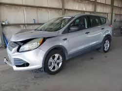 Salvage cars for sale at Phoenix, AZ auction: 2015 Ford Escape S