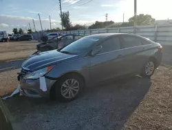 Salvage cars for sale at Miami, FL auction: 2013 Hyundai Sonata GLS