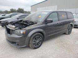 Salvage cars for sale from Copart Apopka, FL: 2017 Dodge Grand Caravan SXT