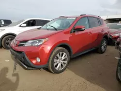 Toyota Vehiculos salvage en venta: 2015 Toyota Rav4 Limited