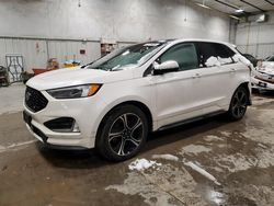 Vehiculos salvage en venta de Copart Milwaukee, WI: 2019 Ford Edge ST