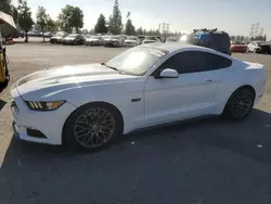 Ford Mustang GT salvage cars for sale: 2016 Ford Mustang GT